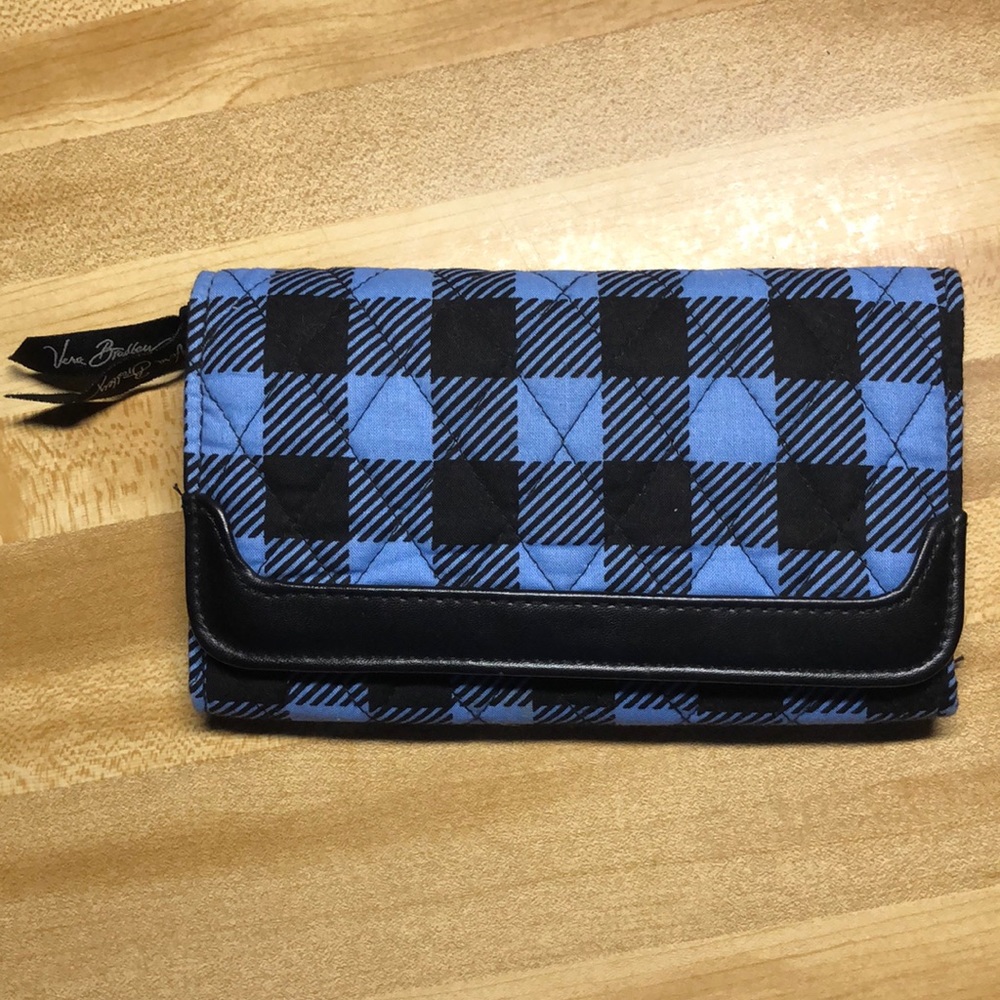Vera Bradley Alpine Check Sleek & Chic Wallet